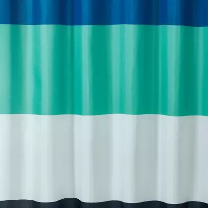 Fruit of the Loom Cool Stripe Shower Curtain