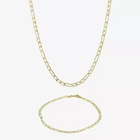 Made in Italy Womens 10K Gold 2-pc. Jewelry Set