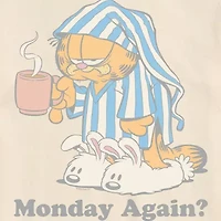 Novelty Mens Crew Neck Short Sleeve Regular Fit Garfield Big and Tall Graphic T-Shirt