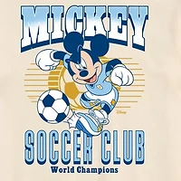 Novelty Mens Crew Neck Short Sleeve Regular Fit Mickey and Friends Big Tall Graphic T-Shirt