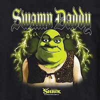 Novelty Mens Crew Neck Short Sleeve Regular Fit Shrek Big and Tall Graphic T-Shirt