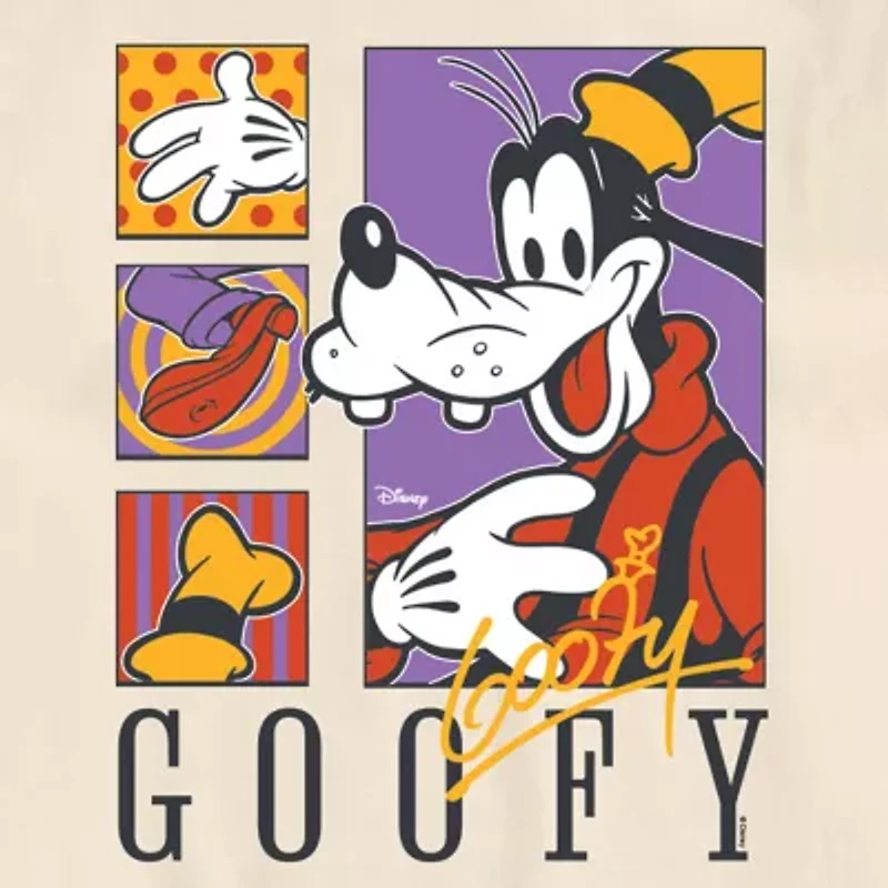 Novelty Mens Crew Neck Short Sleeve Regular Fit Goofy Big and Tall Graphic T-Shirt