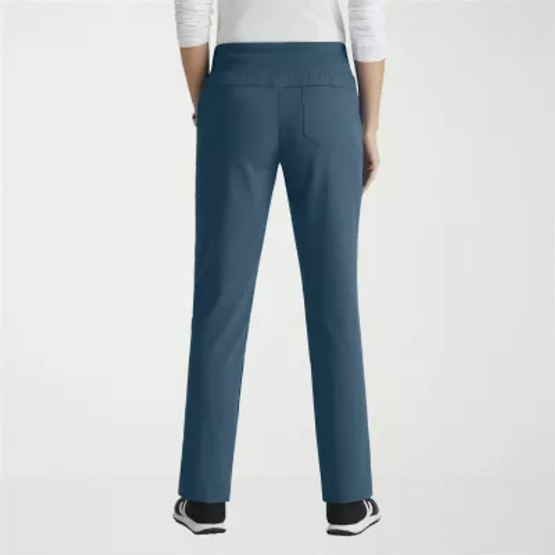 Grey's Anatomy™ by Barco Spandex Stretch Direct Grsp633 Relay 5-Pocket Mid-Rise Straight Leg Womens Fabric Moisture Wicking Wrinkle Resistant Scrub Pant