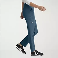 Grey's Anatomy™ by Barco Spandex Stretch Direct Grsp633 Relay 5-Pocket Mid-Rise Straight Leg Womens Fabric Moisture Wicking Wrinkle Resistant Scrub Pant