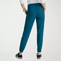 Grey's Anatomy™ by Barco Spandex Stretch Direct Grsp632 Dash 5-Pocket Mid-Rise Jogger Womens Fabric Moisture Wicking Wrinkle Resistant Scrub Pant