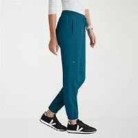 Grey's Anatomy™ by Barco Spandex Stretch Direct Grsp632 Dash 5-Pocket Mid-Rise Jogger Womens Fabric Moisture Wicking Wrinkle Resistant Scrub Pant
