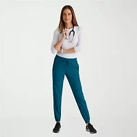 Grey's Anatomy™ by Barco Spandex Stretch Direct Grsp632 Dash 5-Pocket Mid-Rise Jogger Womens Fabric Moisture Wicking Wrinkle Resistant Scrub Pant