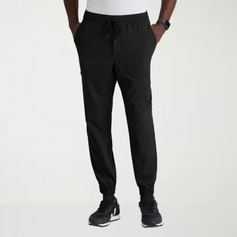 Grey's Anatomy™ by Barco Spandex Stretch Direct Grsp634 Striker 4-Pocket Jogger Mens Short Fabric Moisture Wicking Wrinkle Resistant Scrub Pant