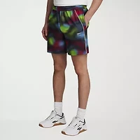 Reebok Mens 7" Mid Rise Drawstring Waist Workout Shorts