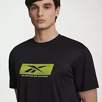 Reebok Mens Crew Neck Short Sleeve Active T-Shirt