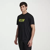 Reebok Mens Crew Neck Short Sleeve Active T-Shirt