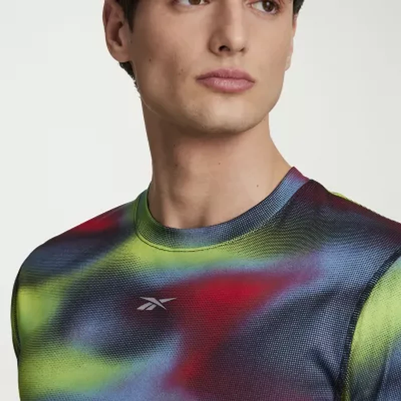 Reebok Mens Crew Neck Short Sleeve Active T-Shirt