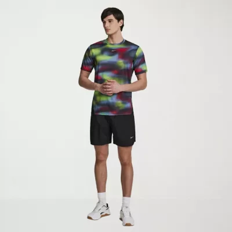 Reebok Mens Crew Neck Short Sleeve Active T-Shirt