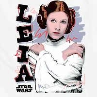 Novelty Mens Crew Neck Short Sleeve Regular Fit Star Wars Graphic T-Shirt