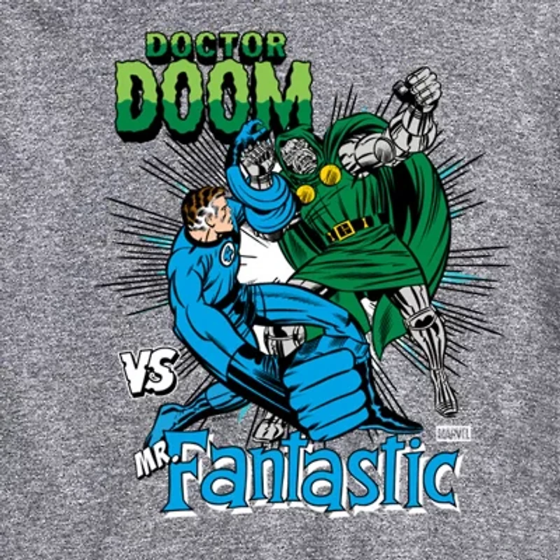 Novelty Mens Crew Neck Short Sleeve Regular Fit Marvel Big and Tall Graphic T-Shirt