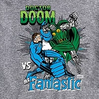 Novelty Mens Crew Neck Short Sleeve Regular Fit Marvel Big and Tall Graphic T-Shirt