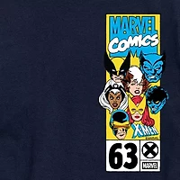 Novelty Mens Crew Neck Short Sleeve Regular Fit Marvel Graphic T-Shirt