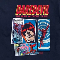 Novelty Mens Crew Neck Short Sleeve Regular Fit Marvel Graphic T-Shirt