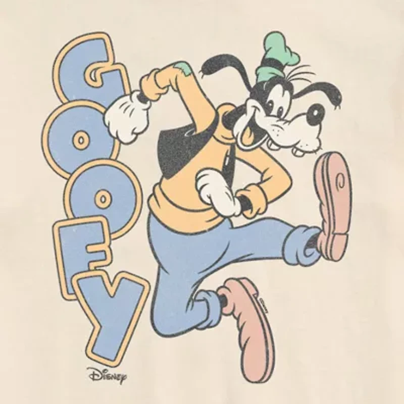 Novelty Mens Crew Neck Short Sleeve Regular Fit Goofy Graphic T-Shirt