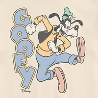 Novelty Mens Crew Neck Short Sleeve Regular Fit Goofy Graphic T-Shirt