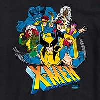 Novelty Mens Crew Neck Short Sleeve Regular Fit Marvel Graphic T-Shirt