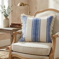 LR Home Palma Stripe Square Throw Pillow