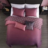 Bebejan Mauve Dreams 5-pc. Reversible Comforter Set