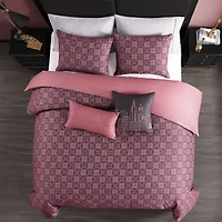Bebejan Mauve Dreams 5-pc. Reversible Comforter Set