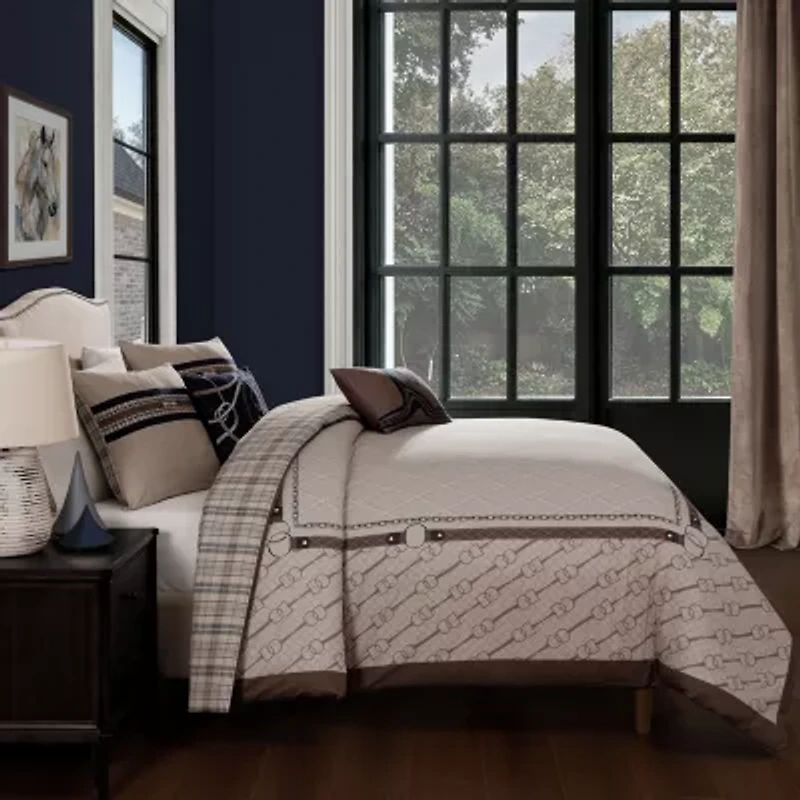 Bebejan Equestrian 5-pc. Reversible Comforter Set