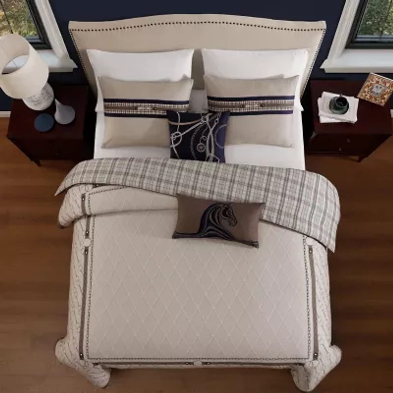 Bebejan Equestrian 5-pc. Reversible Comforter Set