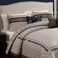 Bebejan Equestrian 5-pc. Reversible Comforter Set