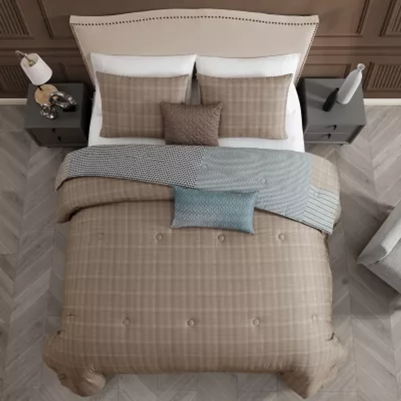 Bebejan Tranquil Patch 5-pc. Reversible Comforter Set