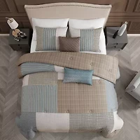 Bebejan Tranquil Patch 5-pc. Reversible Comforter Set