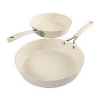 Martha Stewart Cosette 2-pc. Non-Stick Frying Pan Set