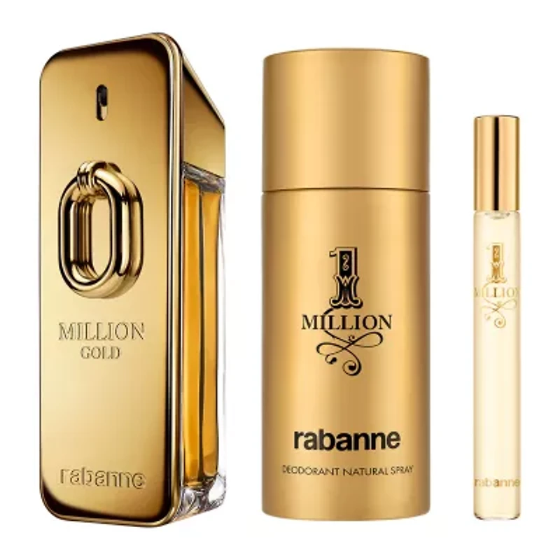 Rabanne Million Gold Eau de Parfum Intense 3-PC Set