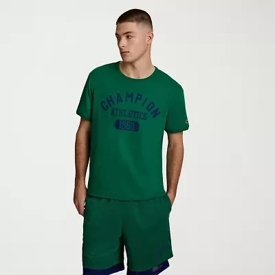 Champion Mens Crew Neck Short Sleeve Active T-Shirt