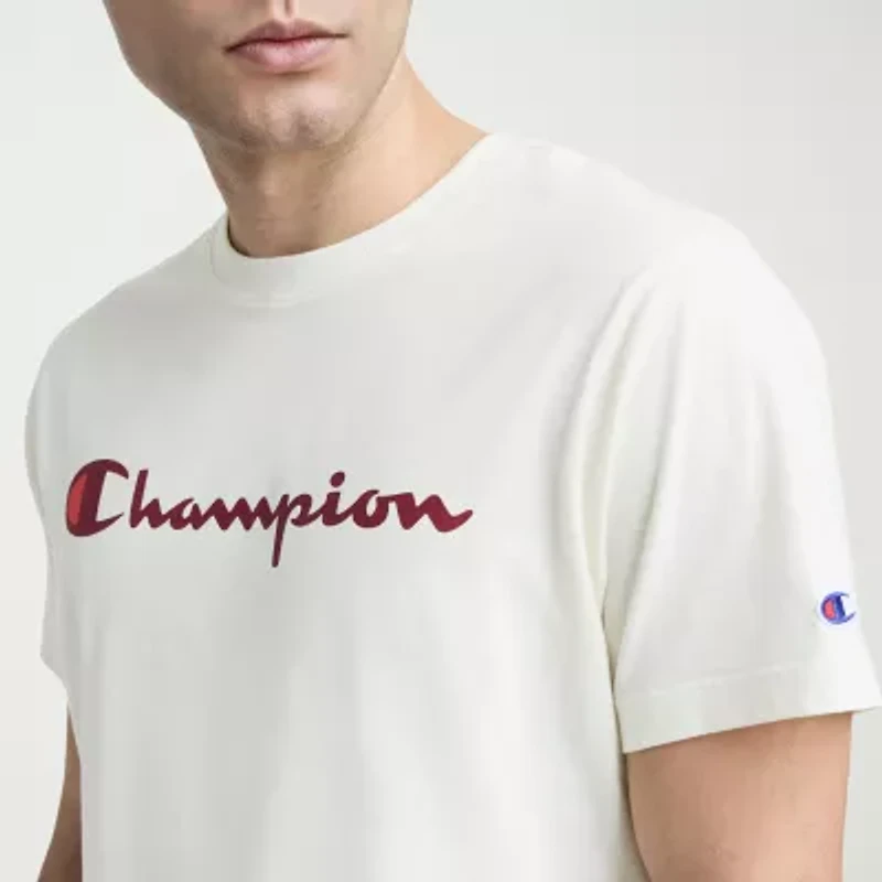Champion Mens Crew Neck Short Sleeve Active T-Shirt