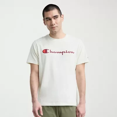 Champion Mens Crew Neck Short Sleeve Active T-Shirt