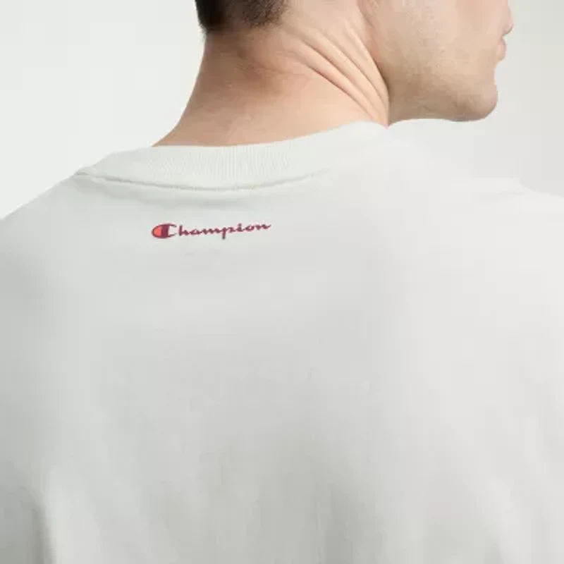 Champion Mens Crew Neck Short Sleeve Active T-Shirt