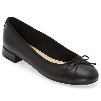 Liz Claiborne Cecil Womens Round Closed Toe Ballet Flats
