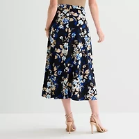 Black Label by Evan-Picone Womens Maxi Skirt