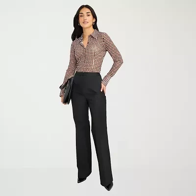Worthington Tall Womens Fit and Flare Pant