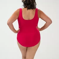 Dolfin Womens Moderate Coverage One Piece Swimsuit
