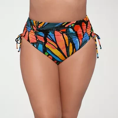 S3 Swim Womens Lined High Waist Bikini Swimsuit Bottom