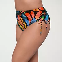 S3 Swim Womens Lined High Waist Bikini Swimsuit Bottom