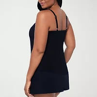 Trimshaper Womens Floral Tankini Swimsuit Top