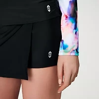 Free Country Womens Abstract Long Sleeve Swim Shirt