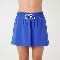 Stella Parker Womens Crochet Skirt Swimsuit Cover-Up