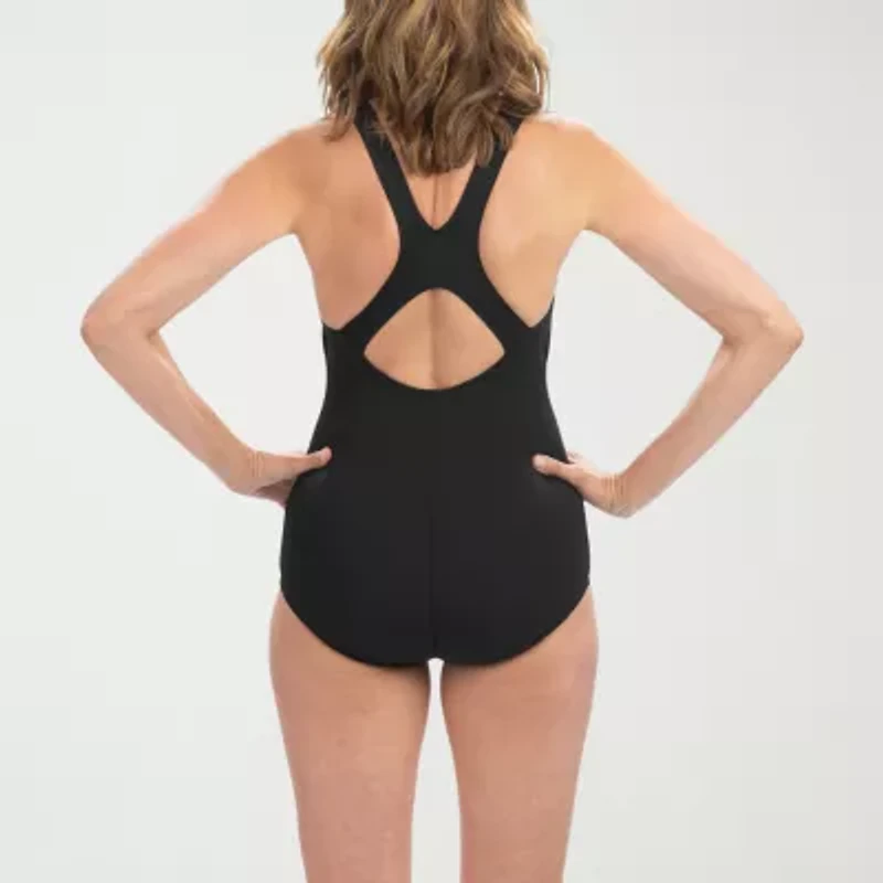Dolfin Aquashape Conservative Lap Suit Womens One Piece Swimsuit