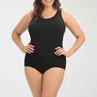Dolfin Aquashape Conservative Lap Suit Womens One Piece Swimsuit